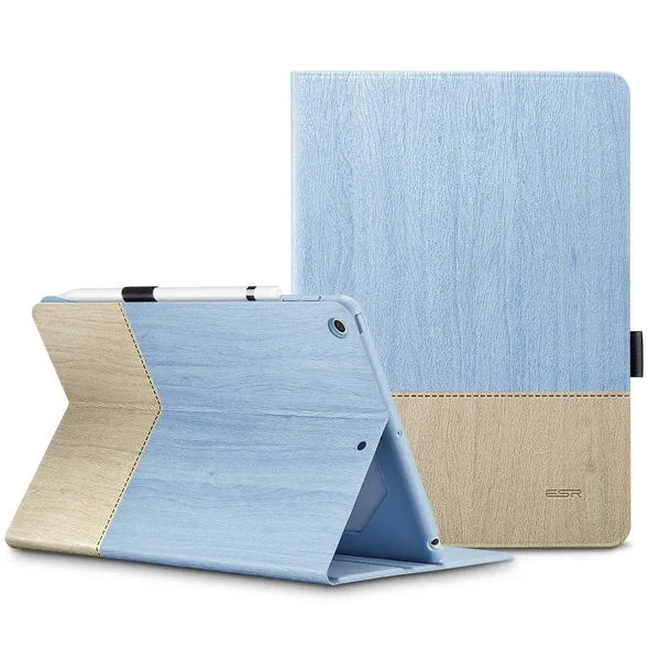 Кожаный чехол ESR Simplicity Premium Folio Sky Blue для iPad mini 4 в Сумах