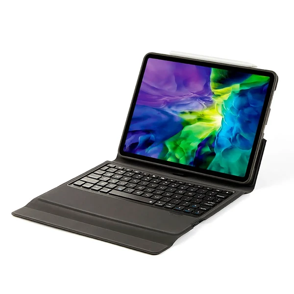Чохол-клавіатура ESR Smart Folio Keyboard Black для iPad Pro 11" (2018) | Air 4 | 5 ENG + UA Стікери