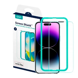Защитное стекло ESR Tempered-Glass Screen Protector 2-Pack для iPhone 14 Pro Max - Фото 2