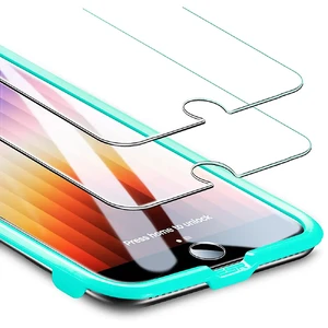 Захисне скло ESR Tempered-Glass Screen Protector Film (2-Pack) для iPhone SE 3 (2022) | SE 2 (2020) | 7 | 8 - Фото 3