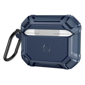 Противоударный чехол с карабином ESR Tough Shock Armor Case Navy Blue для AirPods 3 - Фото 2