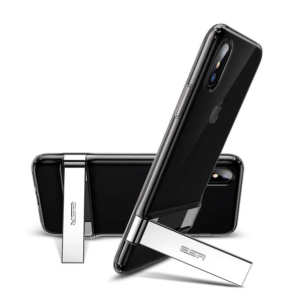 Силіконовий чохол з підставкою ESR Urbansoda Simplace Series Black для iPhone X | XS у Миколаєві