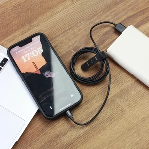 Зарядный MFi USB кабель ESR USB-A to Lightning Black для iPhone (1.2 m) - Фото 3