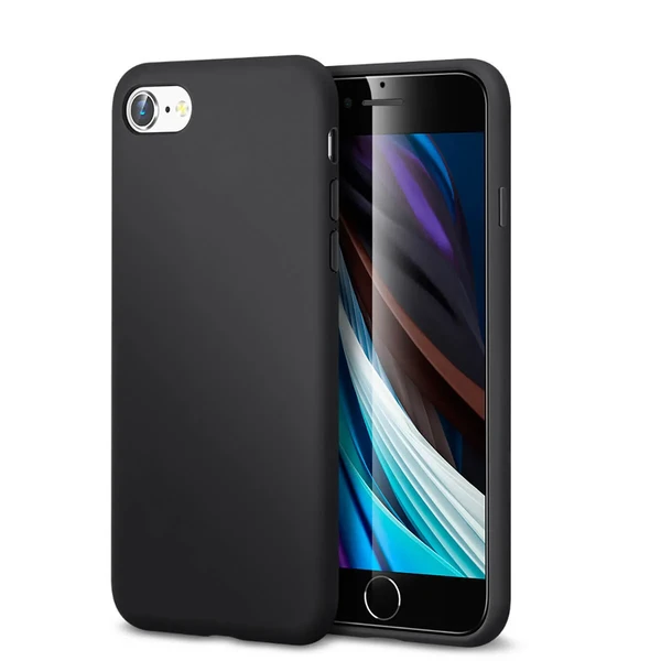 Черный силиконовый чехол ESR Yippee Color Black для iPhone SE 3 | SE 2 | 8 | 7 (2020) в Днепре