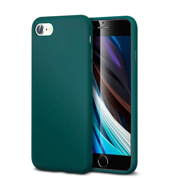 Зеленый силиконовый чехол ESR Yippee Color Pine Green для iPhone SE 3 | SE 2 | 8 | 7 (2020) в Днепре