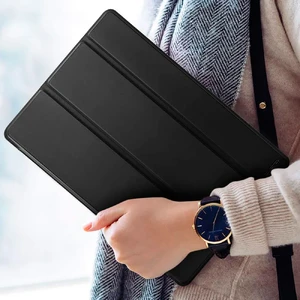 Кожаный чехол ESR Yippee Color Trifold Smart Case Black для iPad Pro 11" (2018) - Фото 5