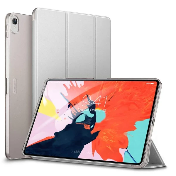 Шкіряний чохол ESR Yippee Color Trifold Smart Case Silver для iPad Pro 11" (2018)