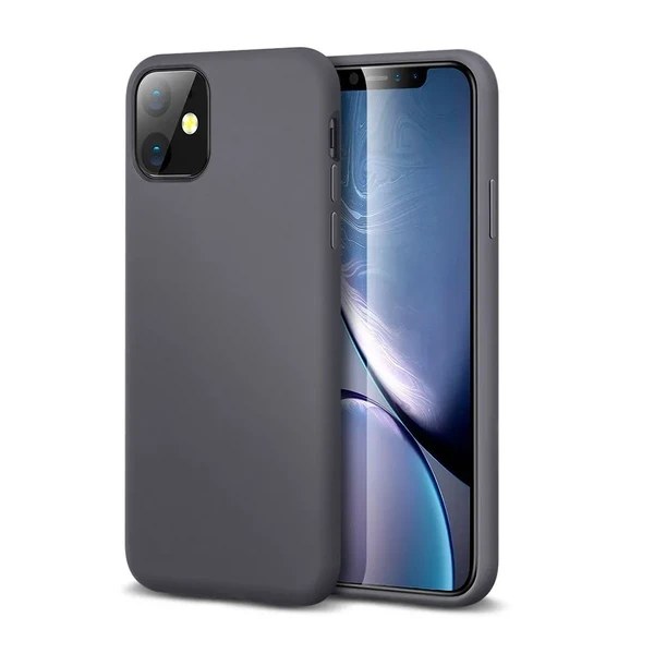 Сірий силіконовий чохол ESR Yippee Color Gray для iPhone 11 у Миколаєві
