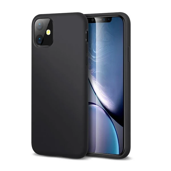 Чорний силіконовий чохол ESR Yippee Color Black для iPhone 11 у Миколаєві