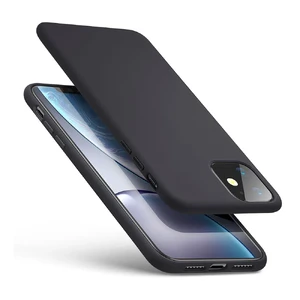 Чорний силіконовий чохол ESR Yippee Color Black для iPhone 11 - Фото 2