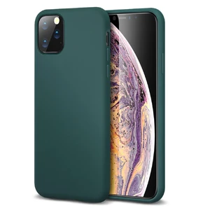 Зеленый силиконовый чехол ESR Yippee Color Pine Green для iPhone 11 Pro Max 3C01192530401 - Фото 1