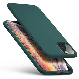 Зеленый силиконовый чехол ESR Yippee Color Pine Green для iPhone 11 Pro Max - Фото 2