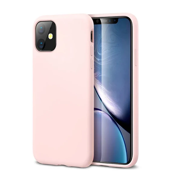 Рожевий силіконовий чохол ESR Yippee Color Pink для iPhone 11 в Мукачеві
