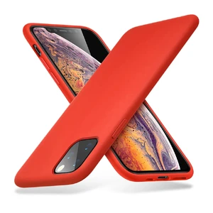 Красный силиконовый чехол ESR Yippee Color Red для iPhone 11 Pro - Фото 3
