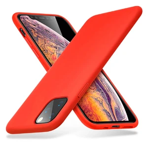 Красный силиконовый чехол ESR Yippee Color Red для iPhone 11 Pro Max - Фото 3
