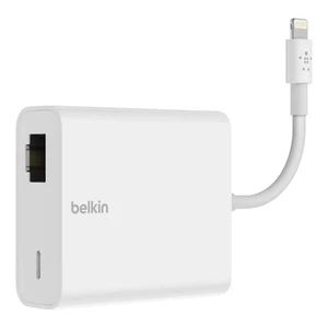 Адаптер Belkin Ethernet + Power Adapter With Lightning Connector MFI для iPad