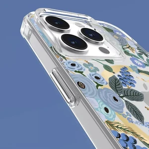 Чехол с MagSafe Case-Mate Garden Party Blue для iPhone 15 Pro - Фото 6