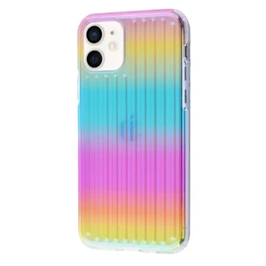 Силіконовий чохол з градієнтом iLoungeMax Rainbow для iPhone 12 mini  - Фото 1