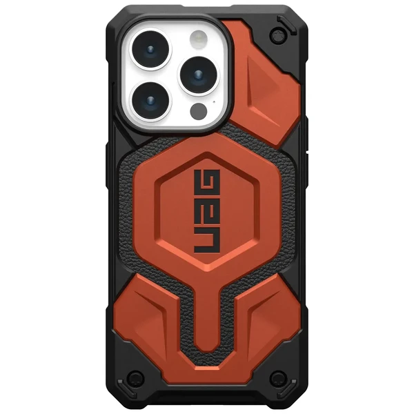 Протиударний чохол MagSafe UAG Monarch Pro Rust для iPhone 15 Pro