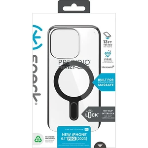 Чехол из MagSafe Speck Presidio ClickLock Perfect-Clear Black для iPhone 15 Pro - Фото 11