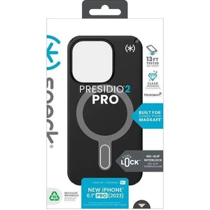 Чехол с MagSafe Speck Presidio2 Pro ClickLock Black для iPhone 15 Pro - Фото 5
