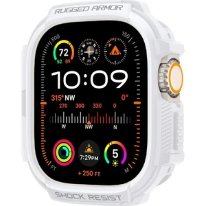 Захисний чохол Spigen Rugged Armor White для Apple Watch Ultra | Ultra 2 49mm 8809971222631 - Фото 1