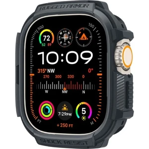 Защитный чехол Spigen Rugged Armor Dark Gray для Apple Watch Ultra | Ultra 2 49mm