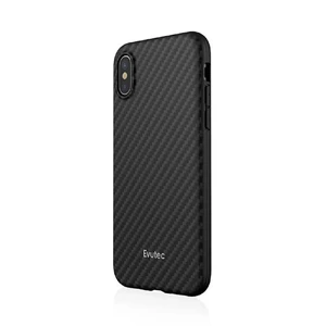 Протиударний чохол Evutec AER Series Karbon Black для iPhone X | XS з магнітним Автодержатель - Фото 2