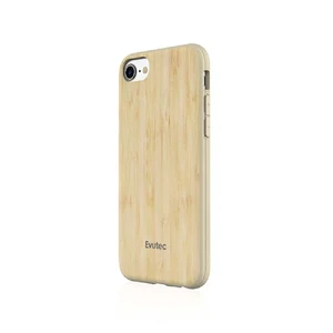 Противоударный чехол Evutec AER Series Wood Bamboo для iPhone SE 3 | SE 2 | 8 | 7 | 6s | 6 с магнитным автодержателем