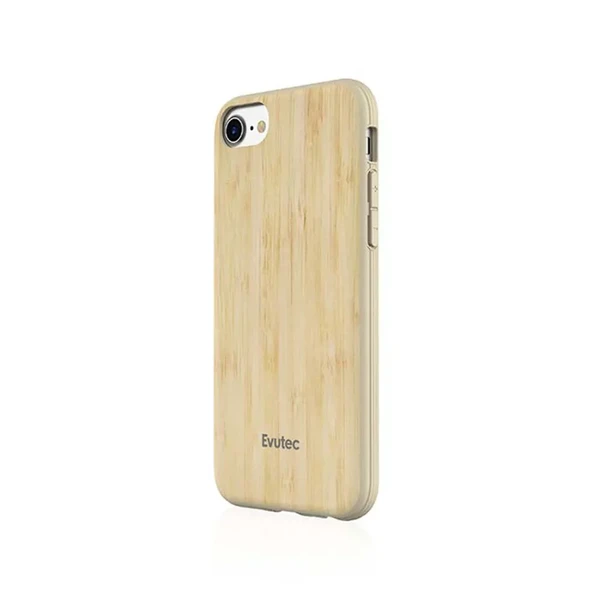 Протиударний чохол Evutec AER Series Wood Bamboo для iPhone SE 3 | SE 2 | 8 | 7 | 6s | 6 з магнітним Автодержатель
