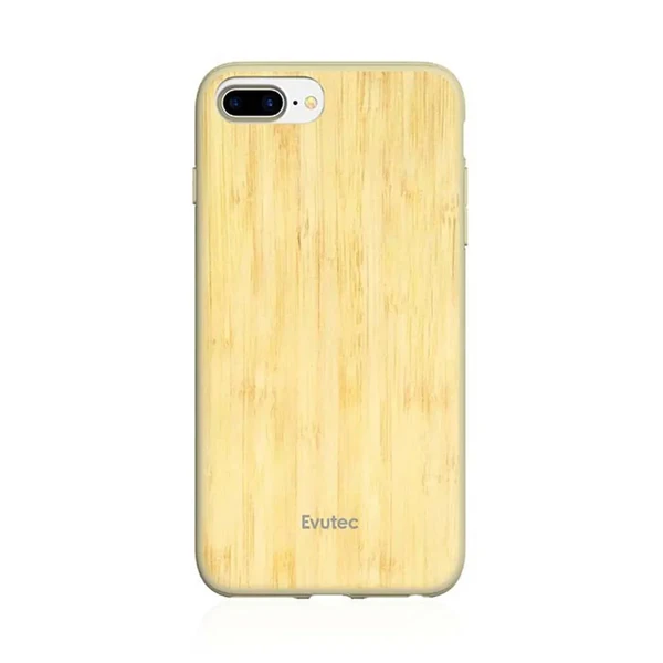 Протиударний чохол Evutec AER Series Wood Bamboo для iPhone 8 Plus | 7 Plus | 6s Plus | 6 Plus з магнітним Автодержатель