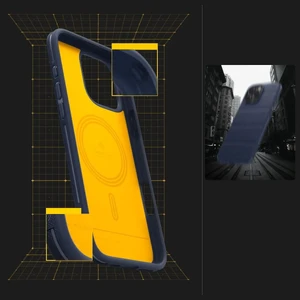 Синій чохол Spigen Caseology Athlex Mag MagSafe для iPhone 16 Pro - Фото 8