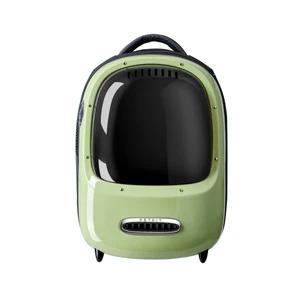 Рюкзак-переноска Petkit Breezy 2 Smart Cat Carrier Green со встроенным вентилятором и подсветкой - Фото 2