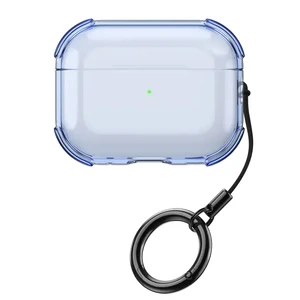 Захисний чохол iLoungeMax Transparent Case Blue для AirPods Pro 3