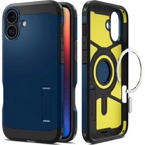 Синій міцний чохол Spigen Tough Armor Mag для iPhone 16 8809971231121 - Фото 1