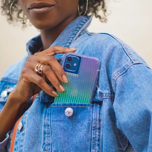 Противоударный чехол Case-Mate Tough Groove Iridescent для iPhone 11 Pro - Фото 4