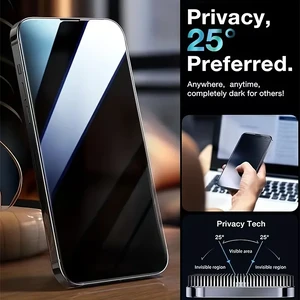Захисне загартоване скло антишпигун iLoungeMax Tempered Glass Screen Protector with Privacy Filter для iPhone 16 Plus - Фото 6