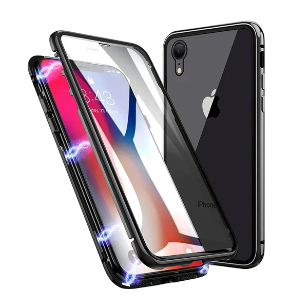 Магнітний чохол iLoungeMax Glass Magnetic Case для iPhone XR у Дніпрі