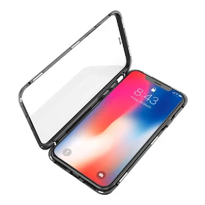 Магнитный чехол iLoungeMax Glass Magnetic Case для iPhone XS Max - Фото 2