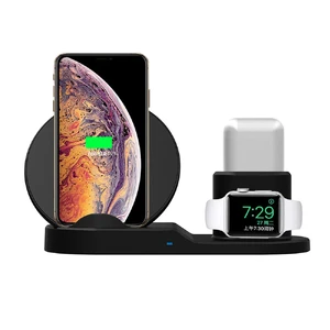 Беспроводная док-станция iLoungeMax FastCharge 10W 3-in-1 для iPhone | AirPods | Apple Watch 1 | 2 | 3 | 4 | 5  - Фото 1
