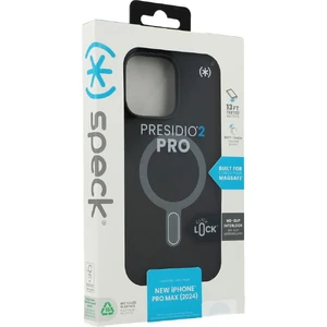 Черный чехол Speck Presidio2 Pro ClickLock MagSafe для iPhone 16 Pro Max - Фото 13