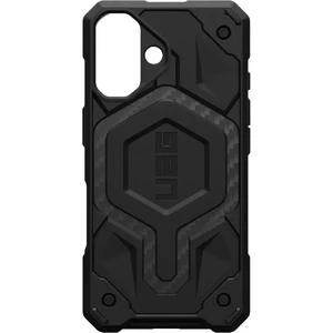 Чорний чохол з вуглецевим волокном Urban Armor Gear Monarch Pro MagSafe для iPhone 16 - Фото 2