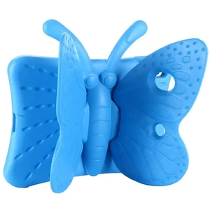 Детский чехол iLoungeMax Cartoon Butterfly Blue для Apple iPad 9 | 8 | 7 10.2" (2021 | 2020 | 2019) | Air 3 10.5" | Pro 10.5" - Фото 3