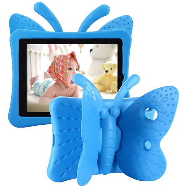 Дитячий чохол iLoungeMax Cartoon Butterfly Blue для Apple iPad 9 | 8 | 7 10.2" (2021 | 2020 | 2019) | Air 3 10.5" | Pro 10.5 " в Кривому Розі