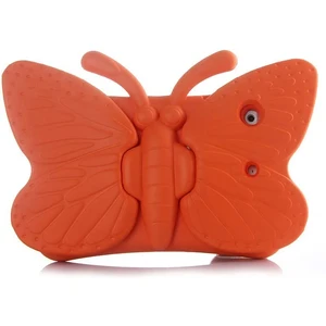 Детский противоударный чехол iLoungeMax Cartoon Butterfly Orange для iPad Pro 9.7" | Air | Air 2 - Фото 4