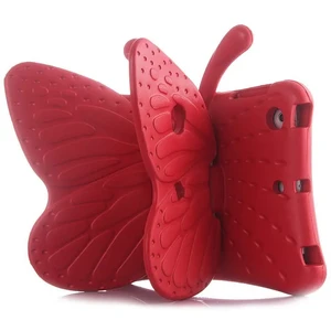 Дитячий (протиударний) чохол iLoungeMax Cartoon Butterfly Red для Apple iPad 5 | 6 | Pro 9,7" |  Air 2 | Air 1 - Фото 3