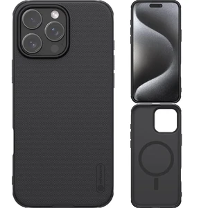 Чорний магнітний чохол Nillkin Frosted Shield Pro для iPhone 16 Pro - Фото 12