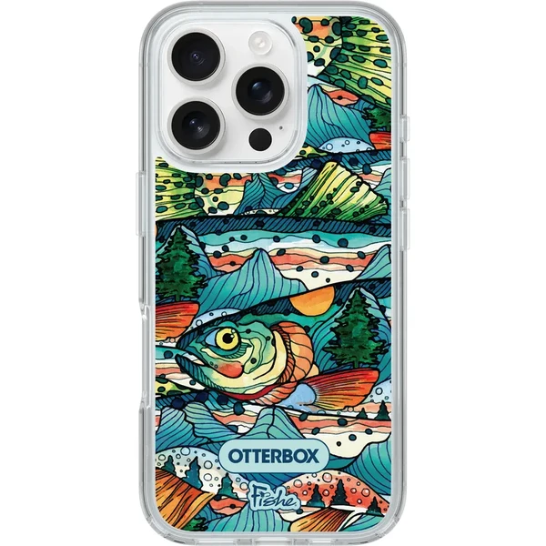 Чохол Otterbox Symmetry Series Clear x Fishe MagSafe Mt. Cutty (Limited Edition) для iPhone 16 Pro у Тернополі