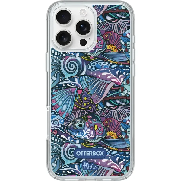 Чохол Otterbox Symmetry Series Clear x Fishe MagSafe Enchanted Grayling (Clear) для iPhone 16 Pro Max в Одесі