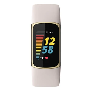 Фітнес-браслет Fitbit Charge 5 Lunar White  - Фото 1